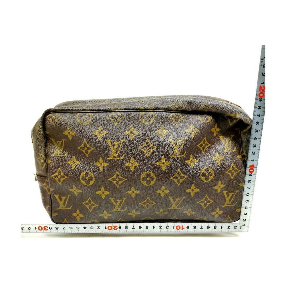 Louis VuittonCosmetic Pouch Bag TrousseToilette 28 Browns Monogram - Picture 3 of 13